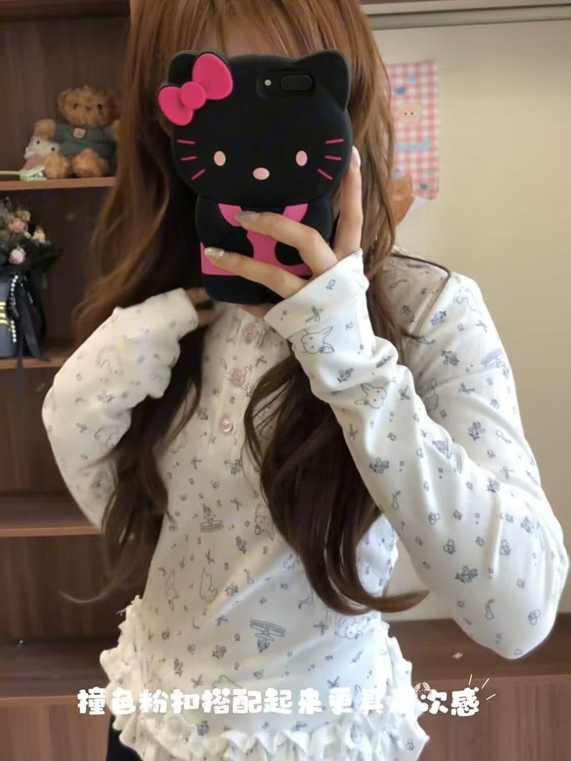 잡아라. 털 260 그램 92 면 8 암모니아 Lun 긴팔 여성 이미지 3
