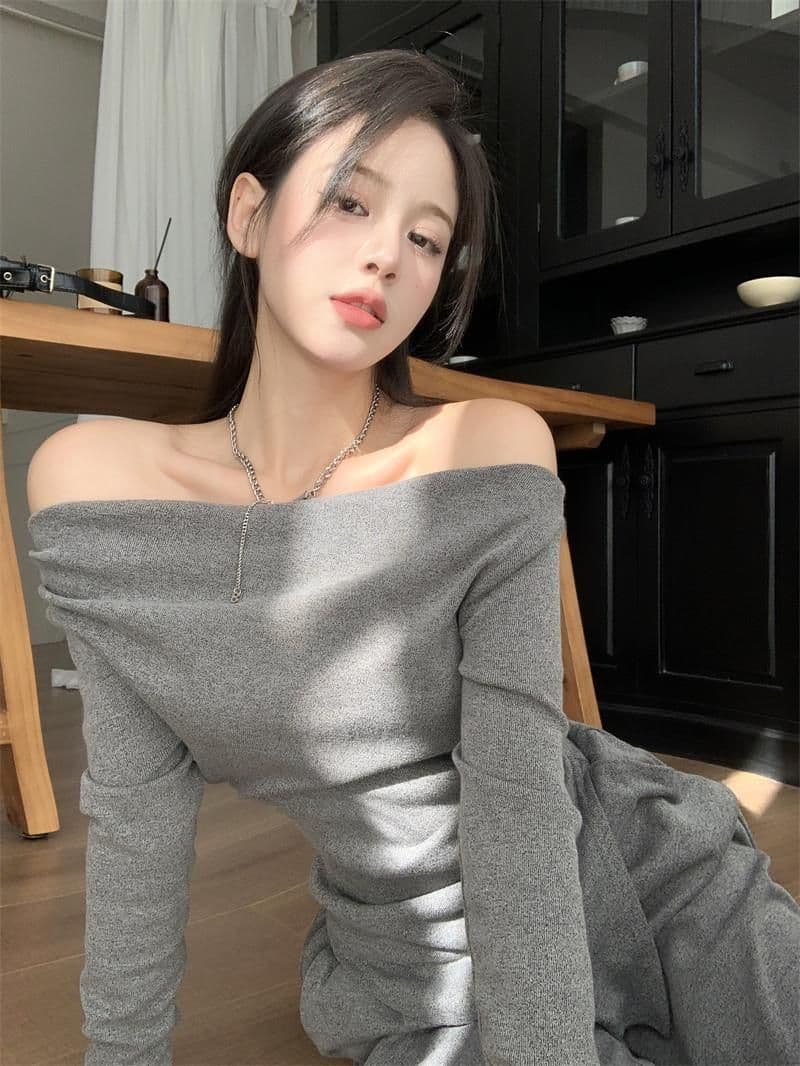가을 겨울 ootd 착용 가져 가라. 세트 2026 년 새로운 니트 맨위 바지 투피스 세트 고급 센스 코디 전체 집합 상세 이미지 21