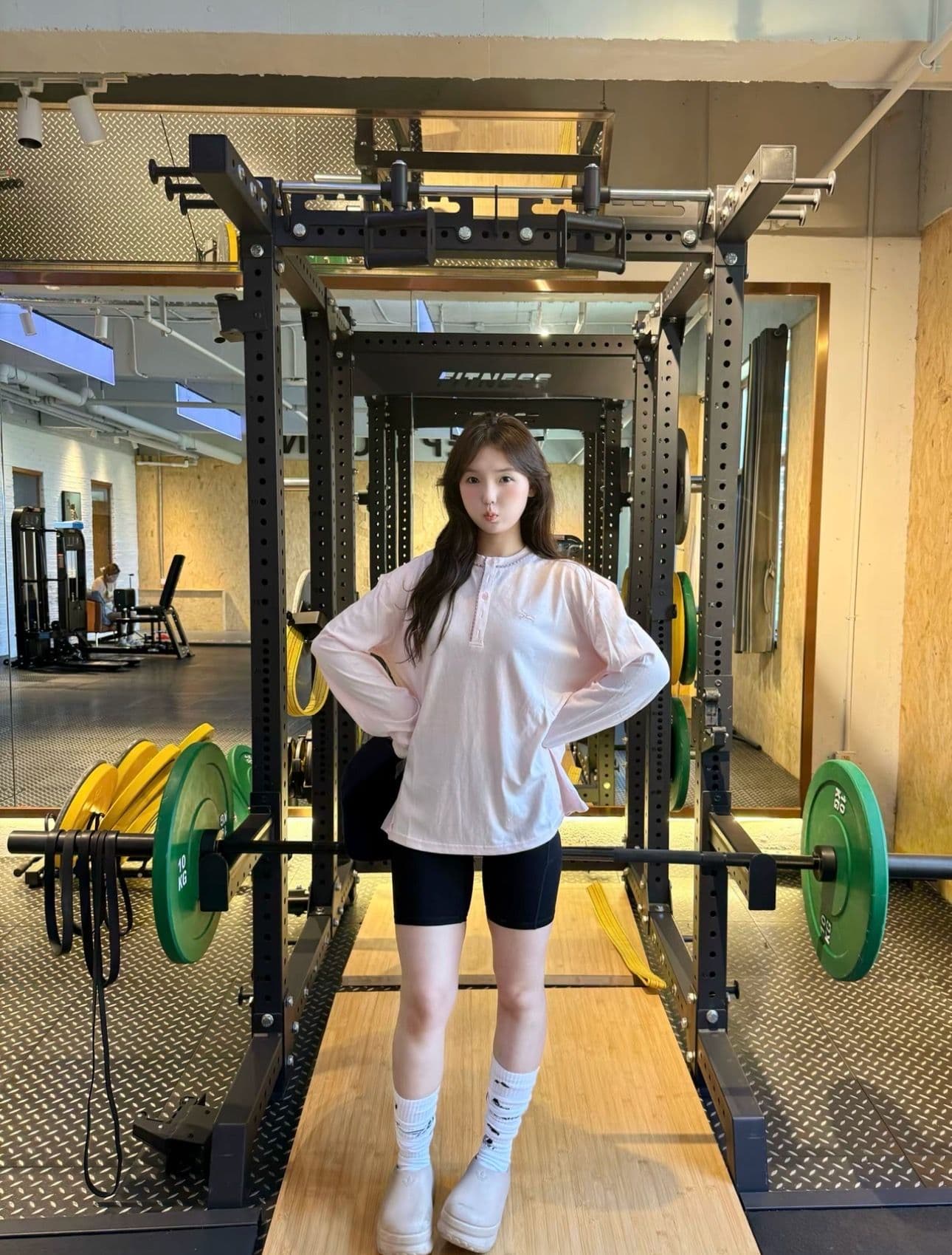 원본 솜씨 순면 220 그램 긴팔 티셔츠 여성 상세 이미지 6