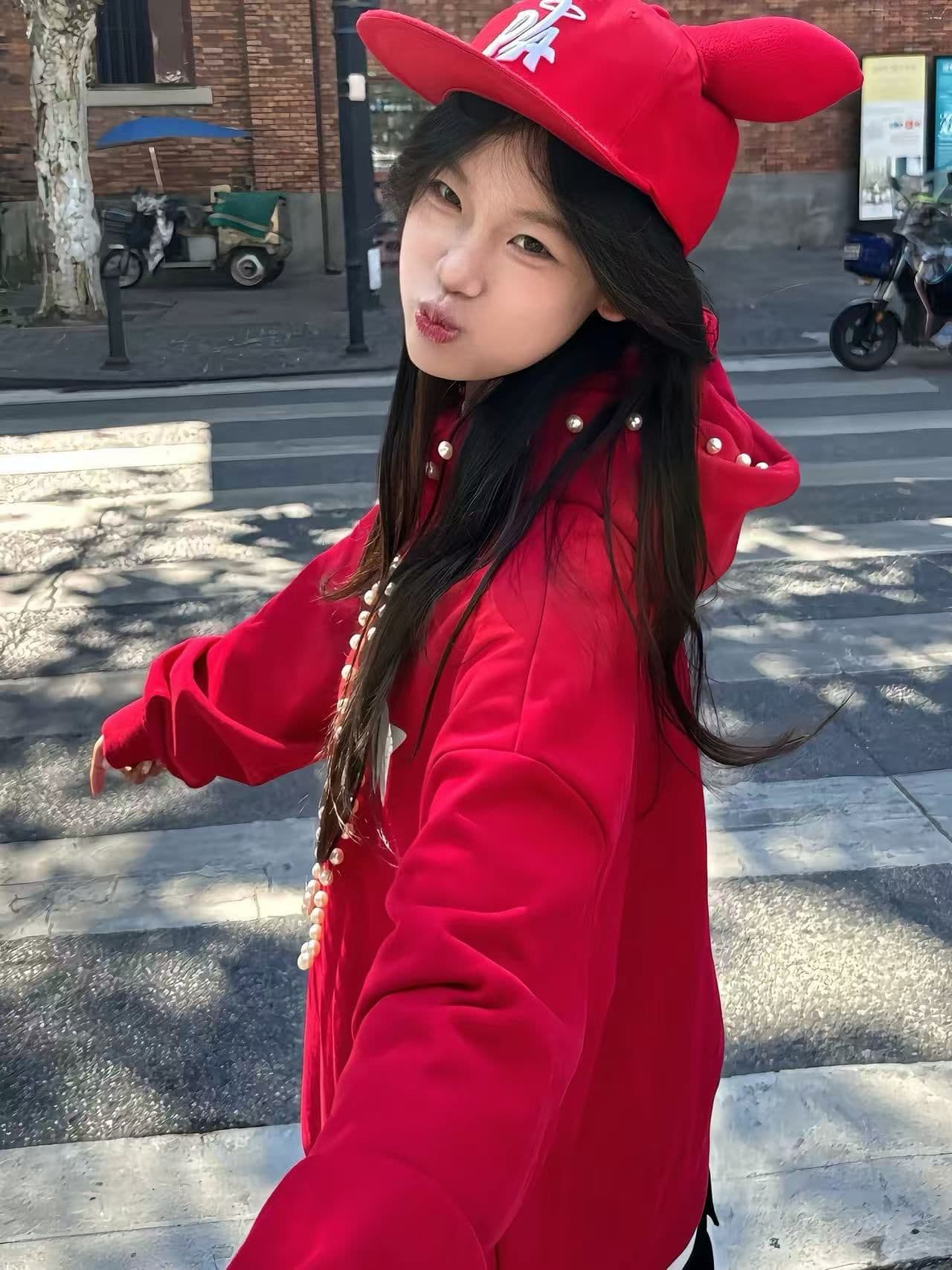 털이 있는 420g 얇은 스타일 350 그램 압력 라인 비즈 박기 프린트 순수한 Mianhua 면 후드 티 스웨터 상세 이미지 7