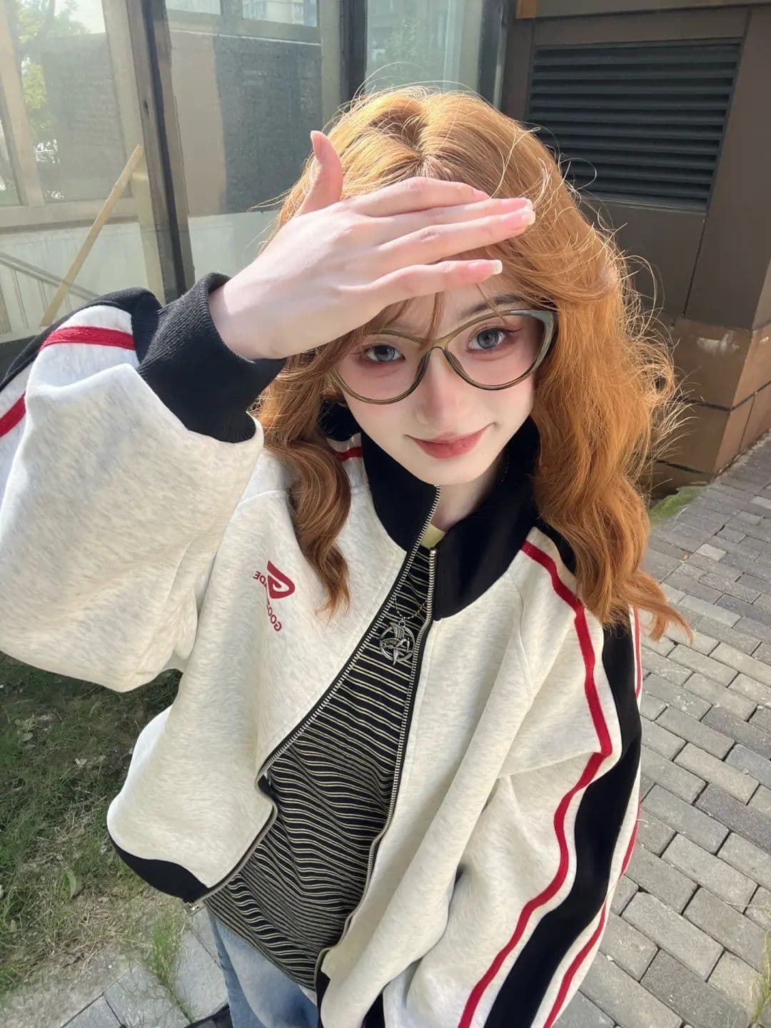 얇은 스타일 털이 있는 원본 솜씨 순수한 Mianhua 면 복합 후드티 여성 이미지 2