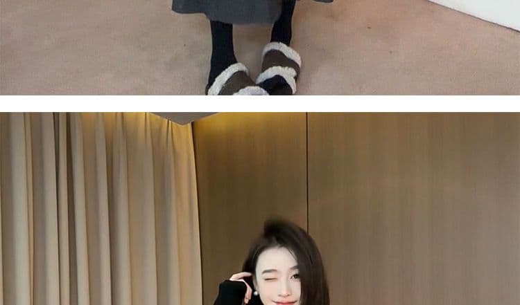 한국 스타일 패션 외국 가스 고급 센스 세트 빅 사이즈 2026 겨울 지방 mm 새로운 작은 대중 품격 다용도 3종 세트 상세 이미지 27