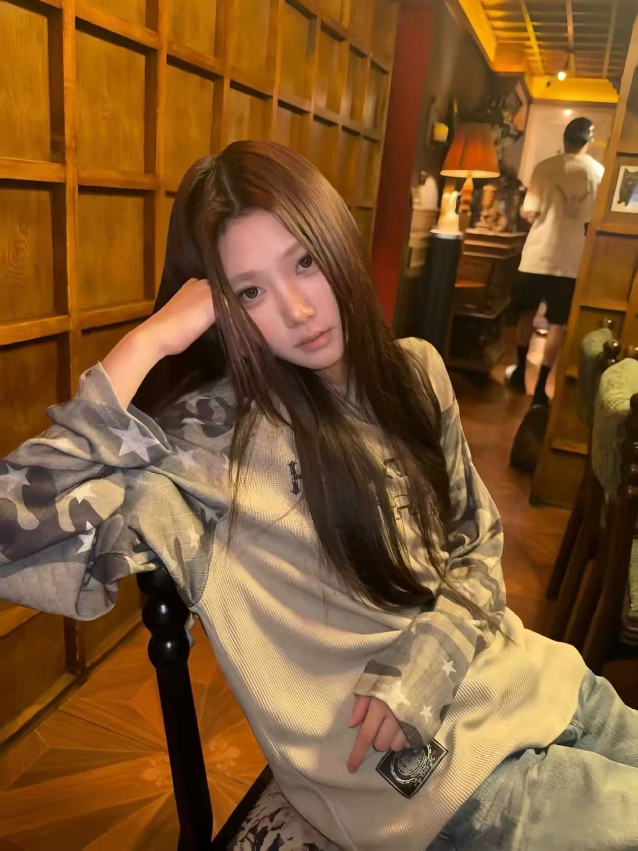 봄 가을 세트 여자 학생 캐주얼 한국 스타일 패션 루즈핏 작은 발 바지 투피스 세트