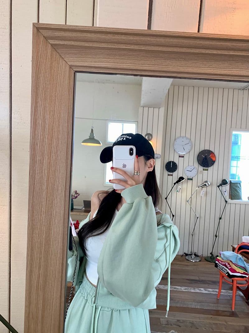 한국 chic 가을 작은 대중 품격 후드 긴팔 쇼트 스타일 후드티 하이웨이스트 레이스업 다용도 넓은 다리 캐주얼 바지 상세 이미지 14