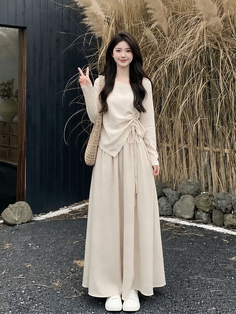 빛 사람들 코치 착용 가져 가라. 한 부서 관대 한 점잖은 아름다운 아니요 명중 섹션 2026 가을 자이언트 잘 생긴 꼬집기 허리 작은 치마 상세 이미지 1