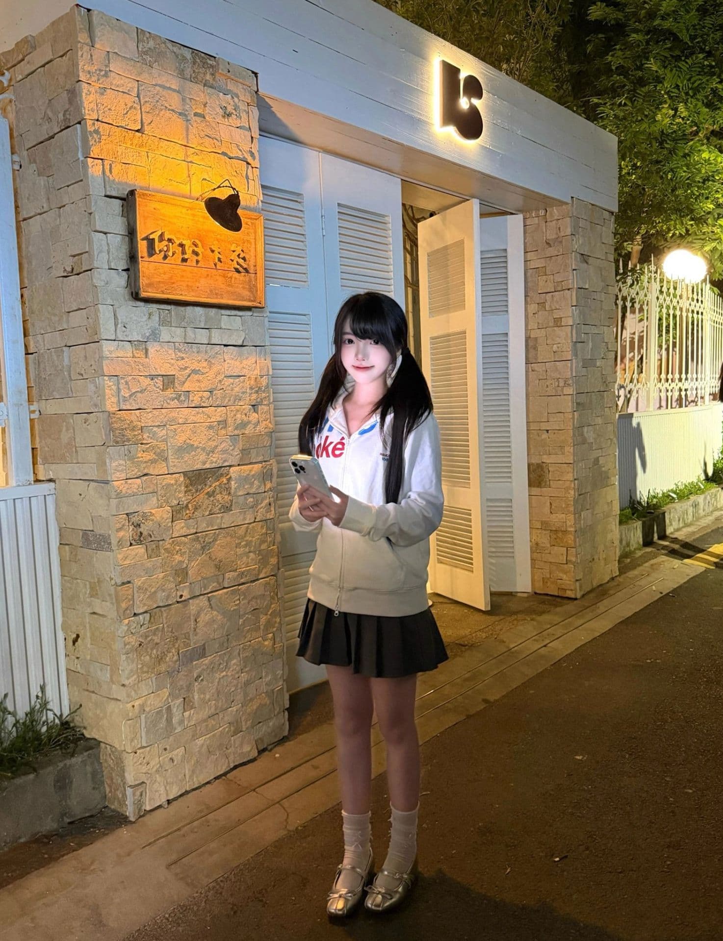 얇은 스타일 대위법 프린트 전체 조각 압력 라인 이후 패키지 칼라 순수한 Mianhua 면 복합 후드티 여성 상세 이미지 12
