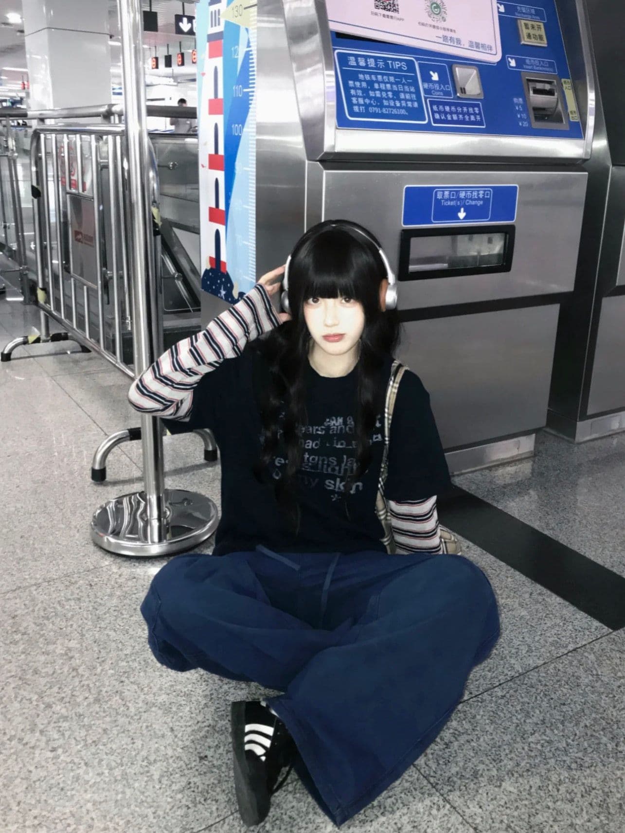 원본 솜씨 220 그램 순면 대나무 마디 긴팔 티셔츠 여성 상세 이미지 4