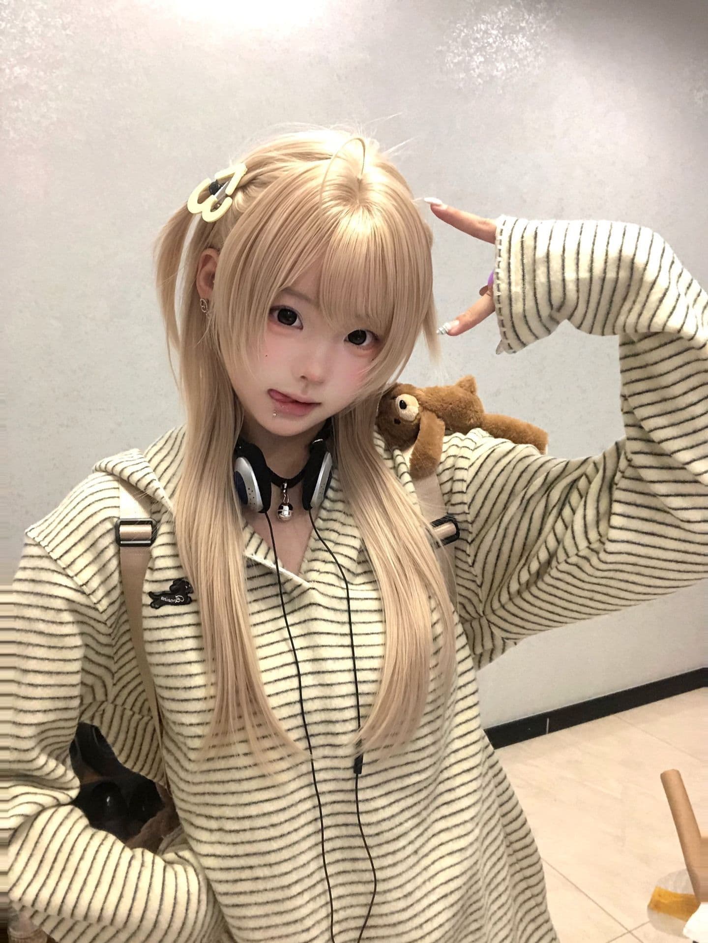 얇은 스타일 원본 이전 조각 3 차원 접착제 표준 명중 만 꽃 원본 원단 후드 티 스웨터 여성 상세 이미지 3