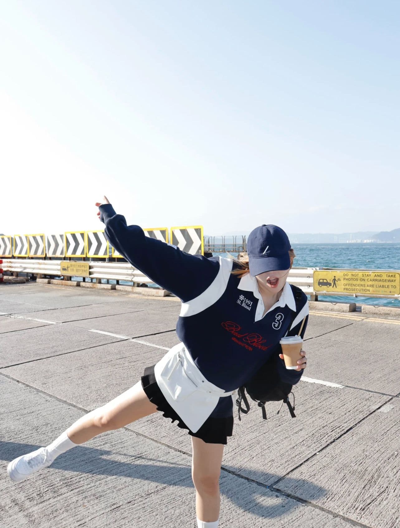 순수한 Mianhua 면 원본 솜씨 아메리칸 높음 거리 POLO 칼라 루즈핏 긴팔 프린트 후드티 저지 커플 남녀 가을 상세 이미지 13