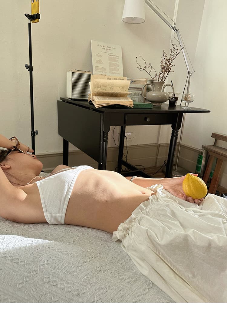 여름 차가운 센스 펌프 로프 루즈핏 반바지 여성 얇은 스타일 캐주얼 와이드 레그 팬츠 상세 이미지 13