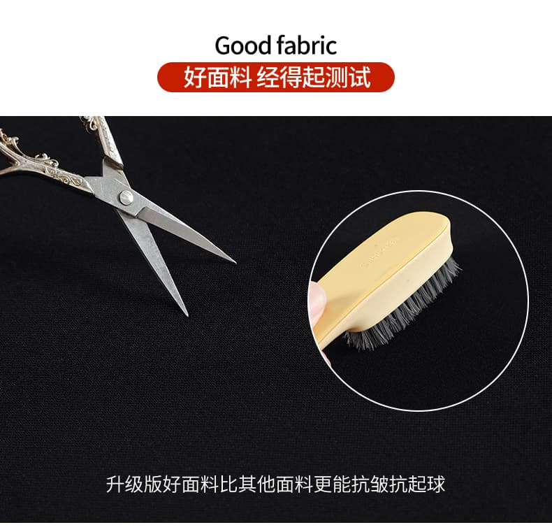 앤 코라 빨간색 정장 와이드 레깅스 바지 봄 여름 새로운 하이웨이스트 도루 센스 슬림해 보이는 캐주얼 바닥 청소 좁은 에디션 스트레이트 긴 바지 상세 이미지 20