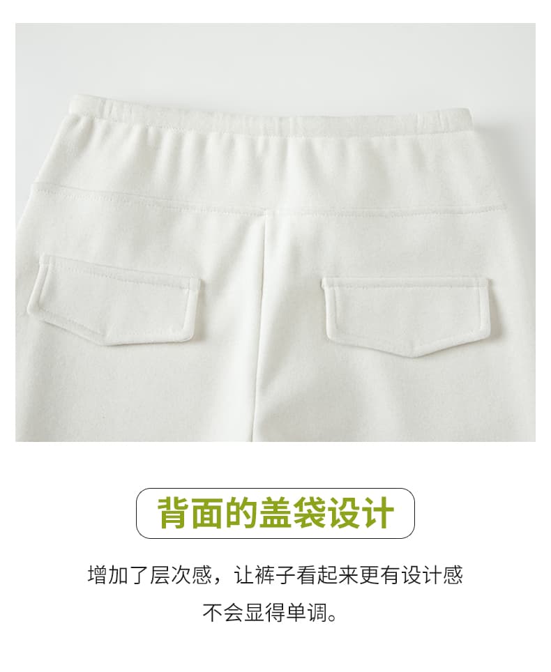 어두운 회색 넓은 다리 플레어 바지 가을 섹션 하이웨이스트 도루 센스 요가 운동 웨이 바지 캐주얼 부츠컷 찹쌀 바지 상세 이미지 20