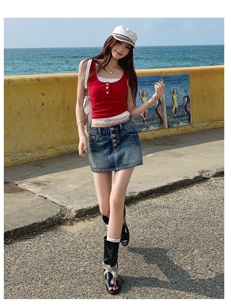 실사 아메리칸 핫걸 자이언트 디스플레이 다리 길이 한 마디 노출 방지 바지 여성 2026 슬림해 보이는 디스플레이 키가 큰 다용도 반바지 상세 이미지 8