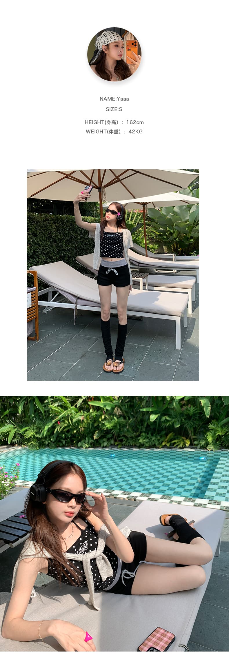 실사 한 부서 빛 사람들 센스 남쪽 법 휴일 단순한 가정 센스 회색 검정색 패치워크 색상 와 성별 캐주얼 반바지 상세 이미지 4