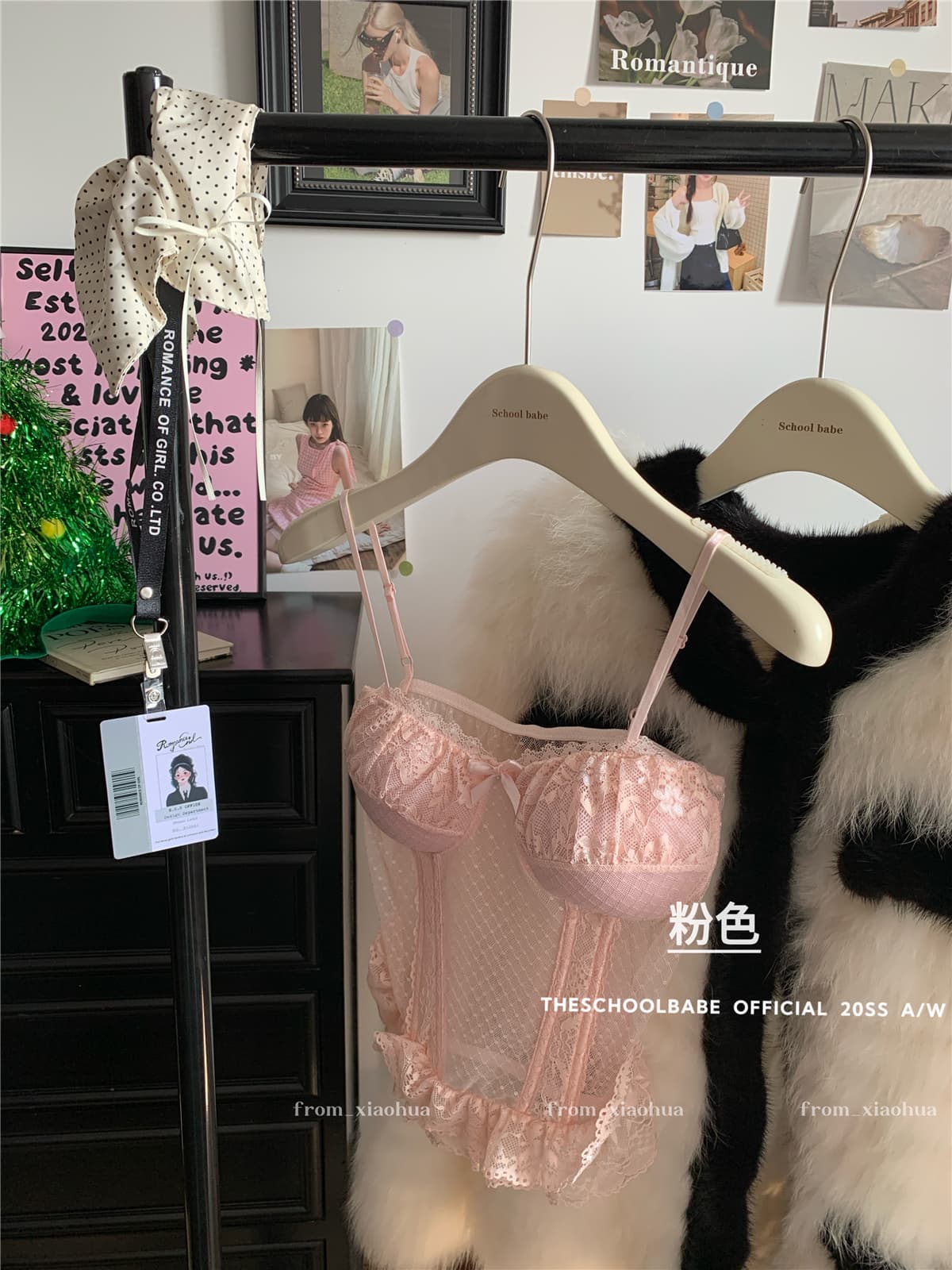 정가 실사 달콤한 핫걸 레이스 캐미솔 순수한 욕망 섹시함 시스루 무거운 작업 생선뼈 인사이드 잡아라. 의류 외출용 상세 이미지 10