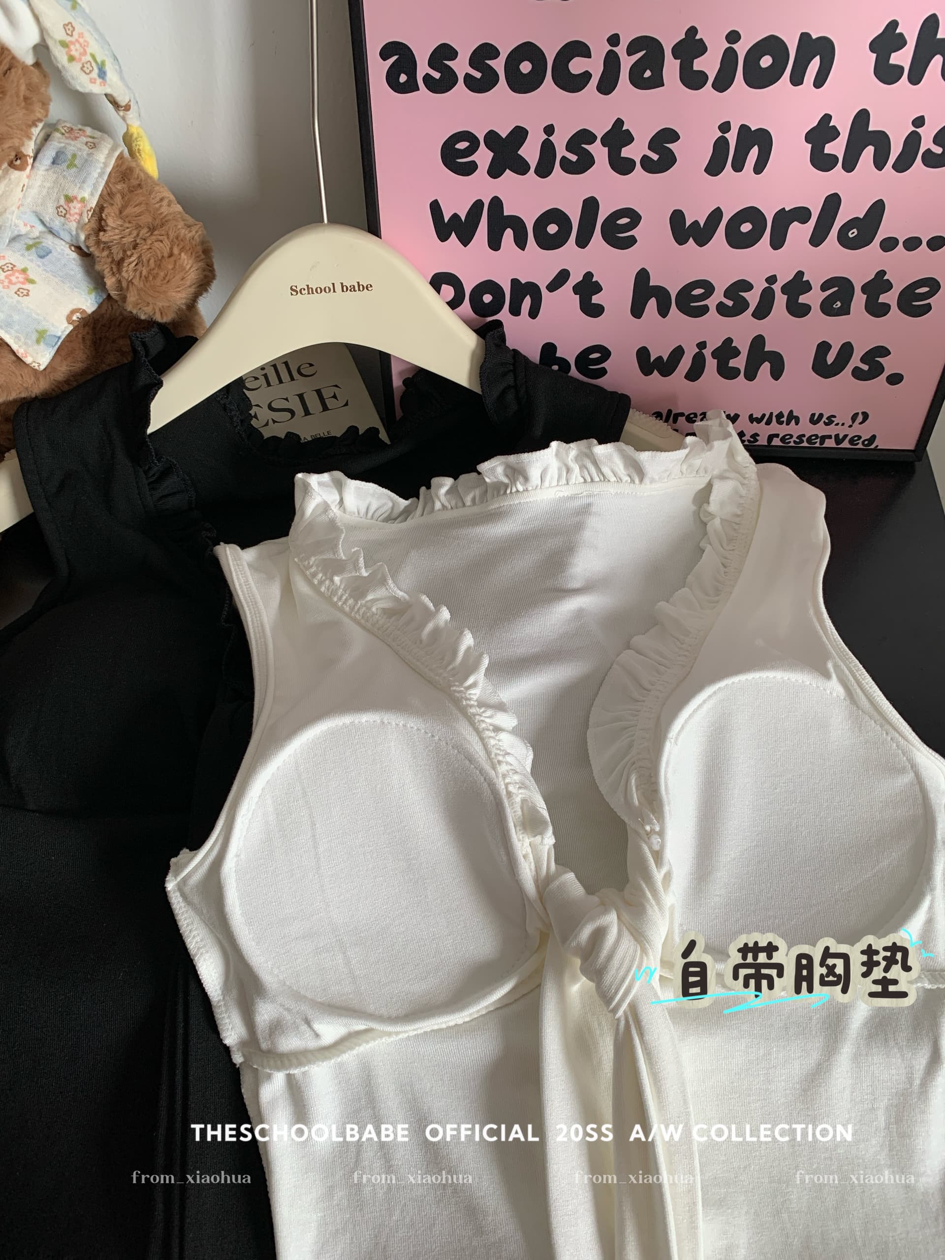 정가 실사 가슴 레이스업 레이스 V넥 캐미솔 봄 프랑스식 핫걸 몸매 가꾸기 다용도 맨위 상세 이미지 6