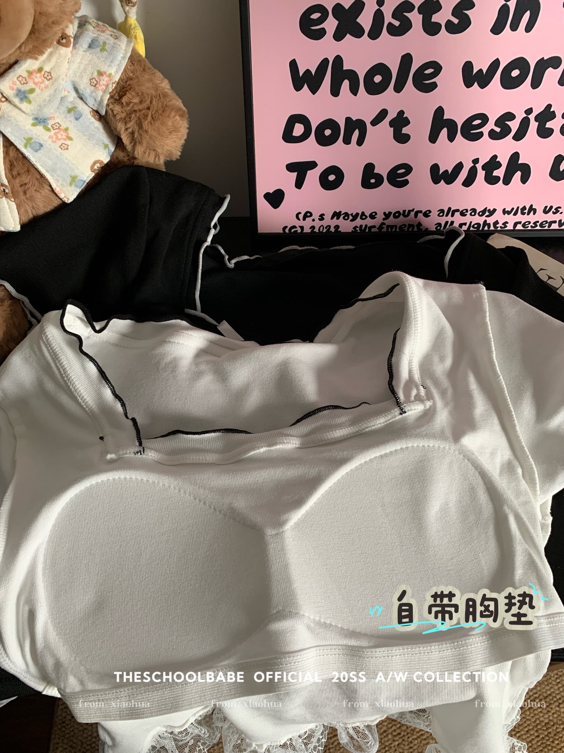 정가 실사 나비 매듭 프린트 레이스 레이스 패치워크 광장 칼라 반팔 티셔츠 여성 여름 허리 수축 표지 배 맨위 상세 이미지 6