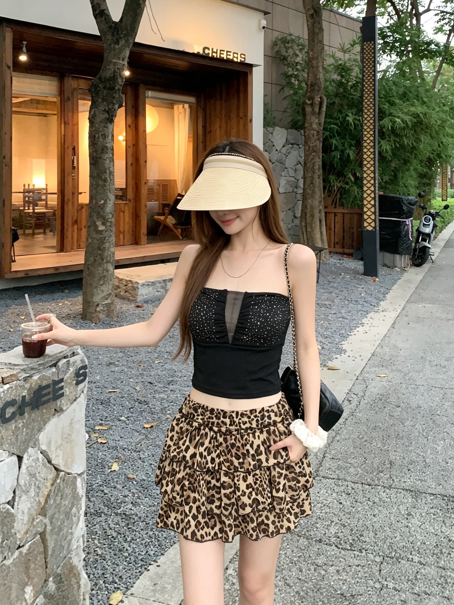 정가 실사 핫걸 바람 디자인 센스 핫픽스 몸매 가꾸기 튜브탑 조끼 여성 의류 패션 다용도 쇼트 스타일 맨위 상세 이미지 5