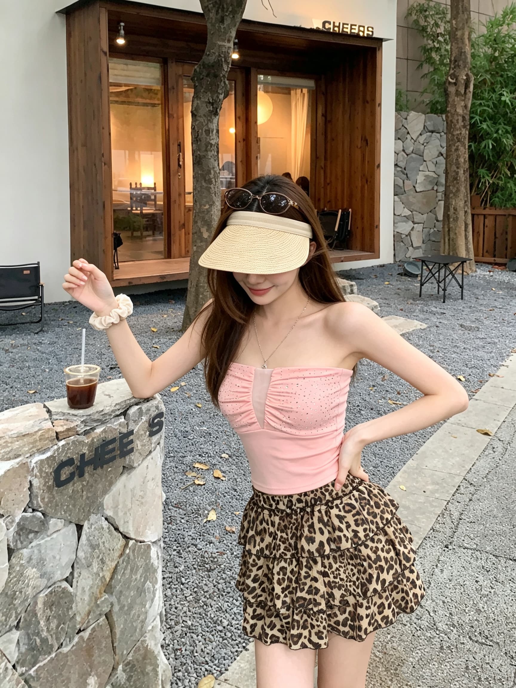 정가 실사 핫걸 바람 디자인 센스 핫픽스 몸매 가꾸기 튜브탑 조끼 여성 의류 패션 다용도 쇼트 스타일 맨위 상세 이미지 13