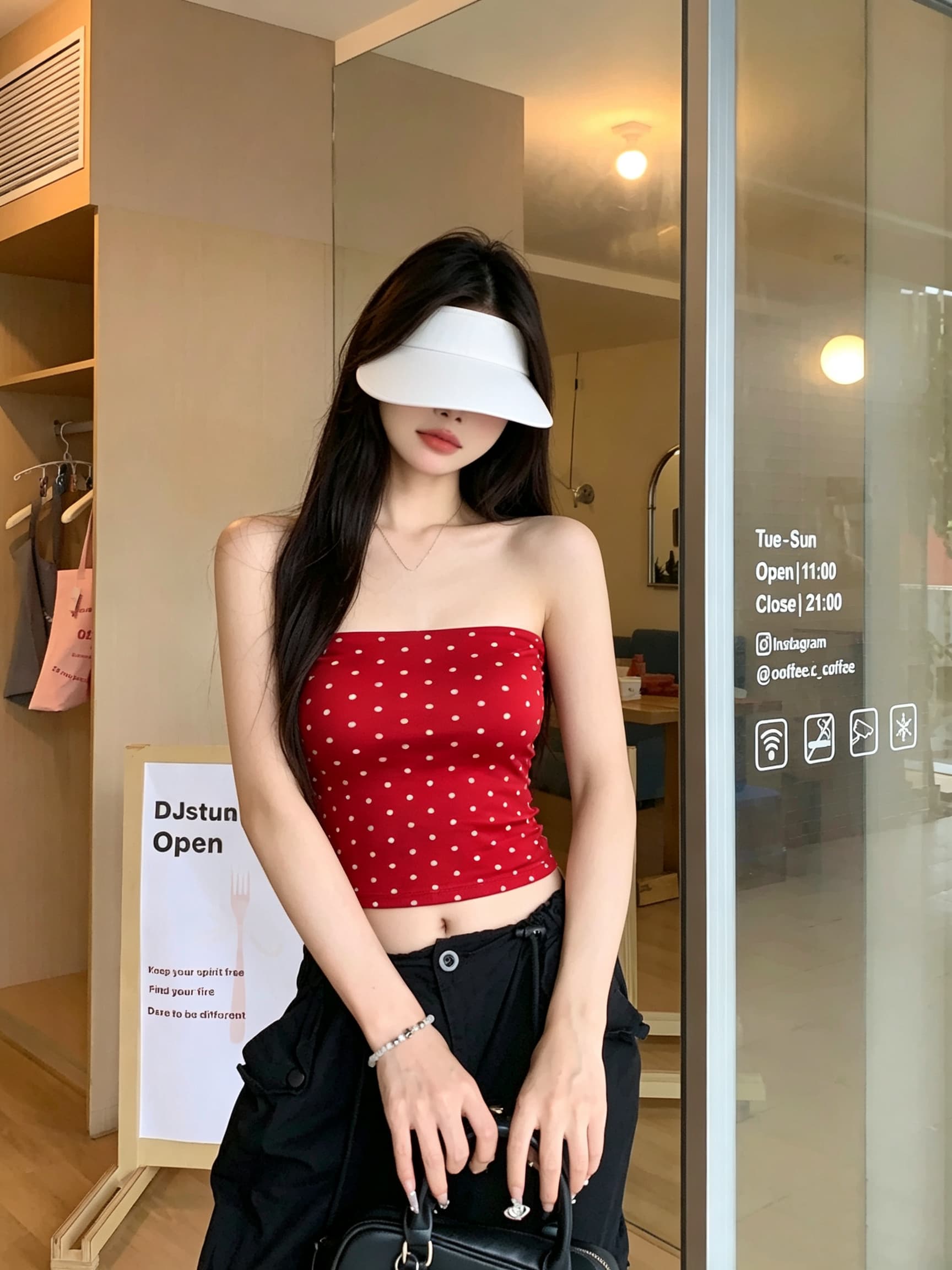 정가 실사 순수한 욕망 바람 레트로 레오파드 무늬 오프숄더 튜브탑 조끼 섹시함 품격 몸매 가꾸기 쇼트 스타일 민소매 맨위 상세 이미지 9