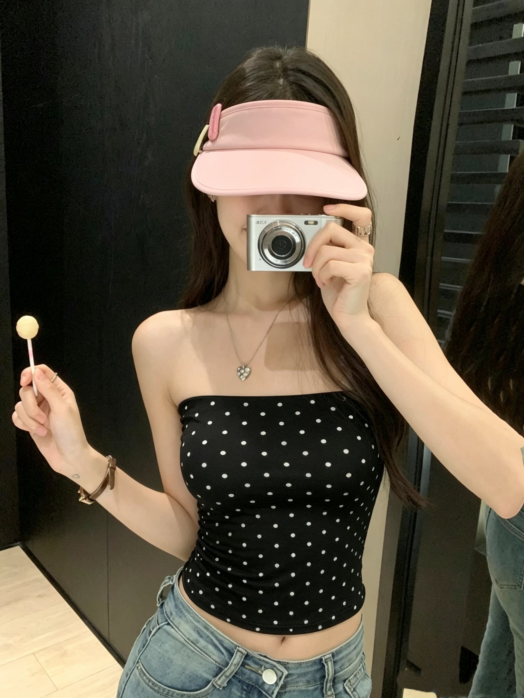 정가 실사 순수한 욕망 바람 레트로 레오파드 무늬 오프숄더 튜브탑 조끼 섹시함 품격 몸매 가꾸기 쇼트 스타일 민소매 맨위 상세 이미지 17