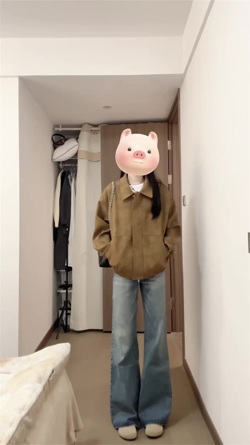 청바지 여성 봄 새로운 키 큰 남자 길이 연장 레트로 아니요 막대기 다리 부츠컷 슬림해 보이는 스트레이트 바닥 청소 나팔 바지