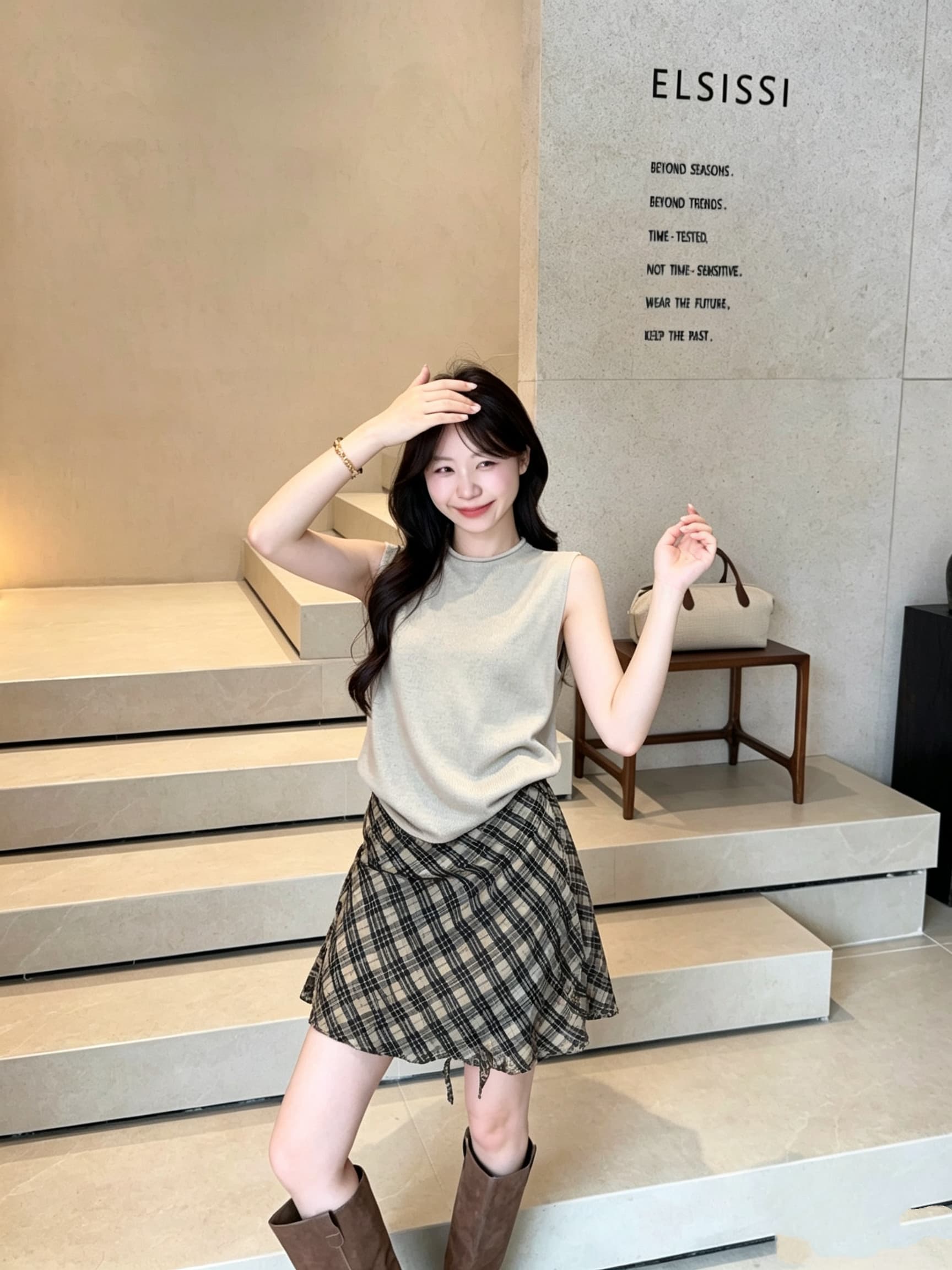 실사 여름 복잡한 고대 돈 바람 니트 디자인 센스 민소매 조끼 캐주얼 다용도 슬림해 보이는 외출용 맨위 여성 상세 이미지 1