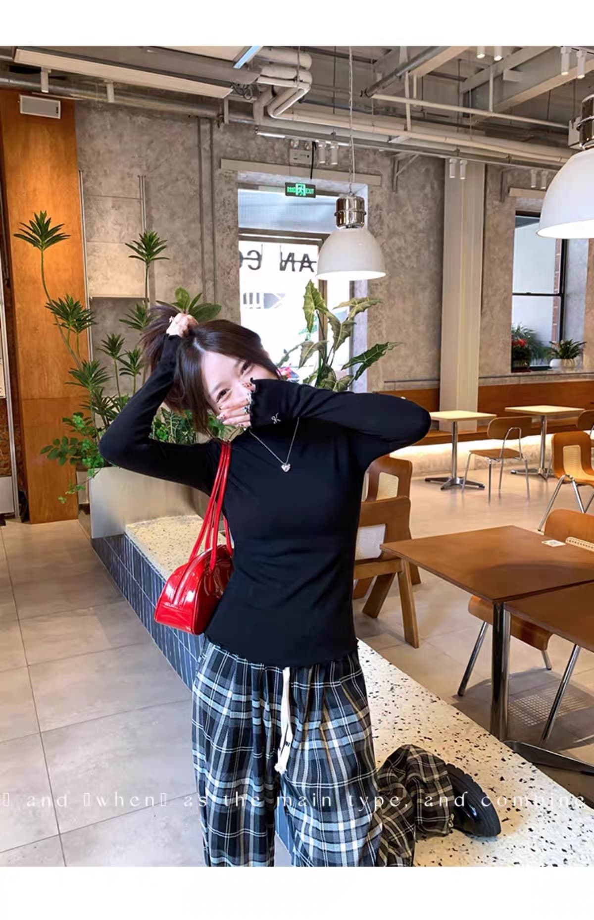 가을 겨울 새로운 수유 티셔츠 출산 후 달 마침표 프로 피부 부드러운 찹쌀 먹이주기 맨위 만나는 반하이넥 니트 스웨터 상세 이미지 9