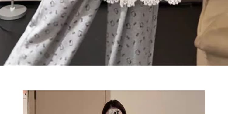 지금 지금 출산 착용 가을 회색 니트 베스트 오픈 가디건 외부 스웨터 조끼 스택 착용 홀로우 아웃 셔츠 3종 세트 상세 이미지 27