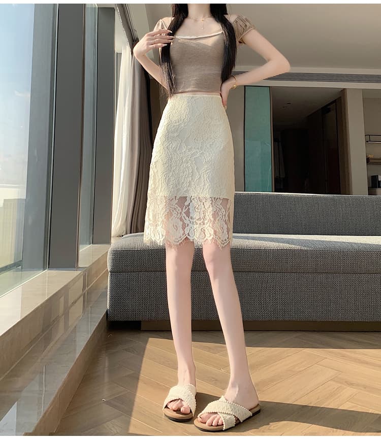 실사 레트로 레이스 바람 무거운 작업 자수 반신 스커트 2026 봄 여름 새로운 하이웨이스트 연령 감소 슬림해 보이는 술 치마 여성 상세 이미지 26