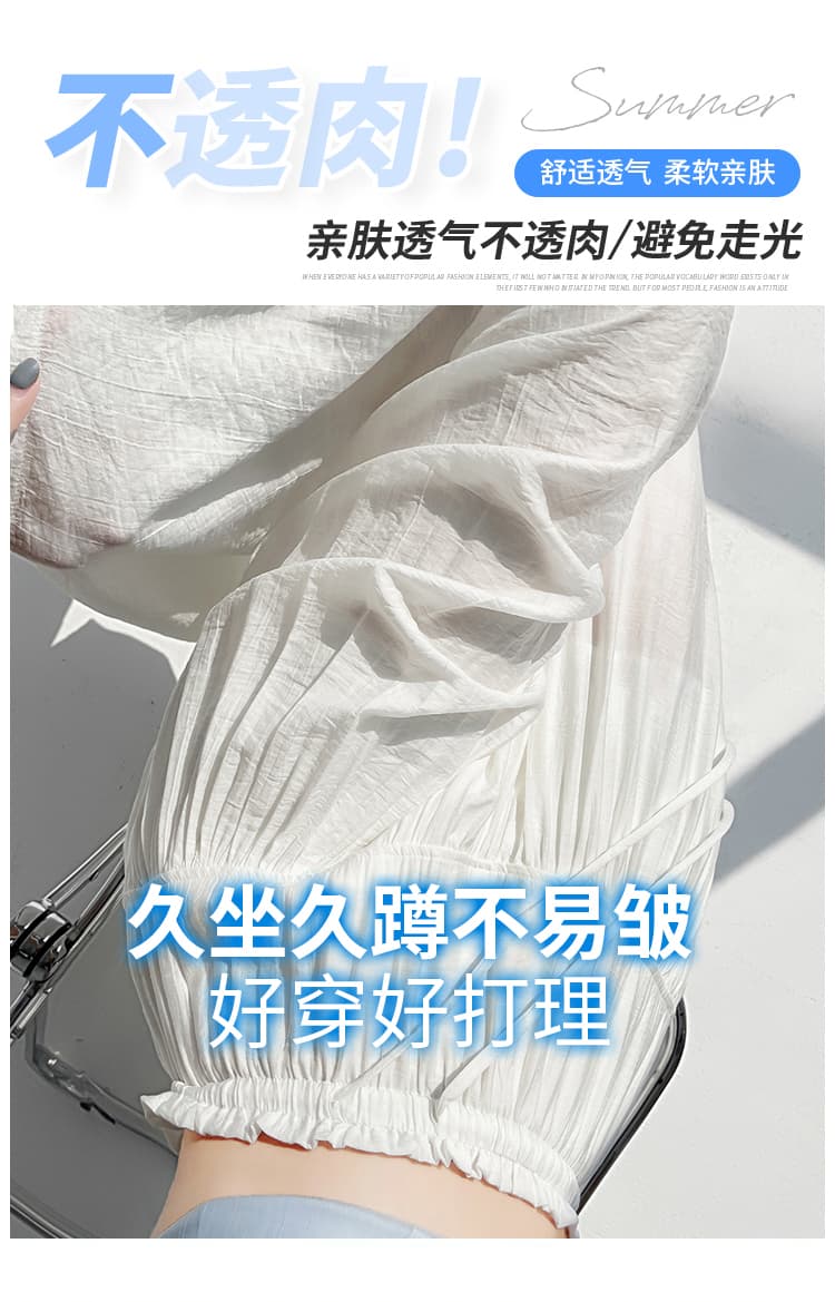 실사 2026 새로운 느긋한 도루 가을 센스 치마바지 여성 Xiamu 귀 핀치 Pleat 캐주얼 바지 루즈핏 슬림해 보이는 와이드 레그 팬츠 상세 이미지 11