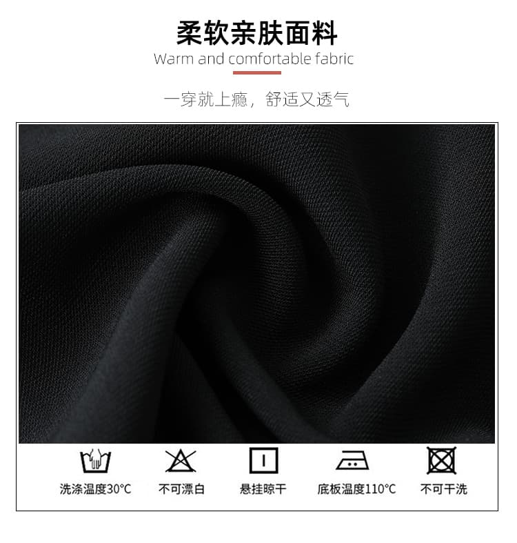 7부 소매 허리 수축 디자인 2026 새로운 품격 치마 직장 숙련 된 바람 검정색 드레스 절묘한 자수 폴로 칼라 상세 이미지 8