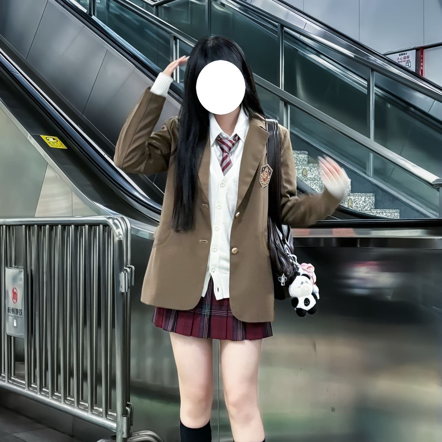 한 부서 학원 스타일 정장 여성 코트 봄 가을 새로운 패션 트렌드 다용도 일본식 유니폼 외국 가스 정장 맨위 상세 이미지 5