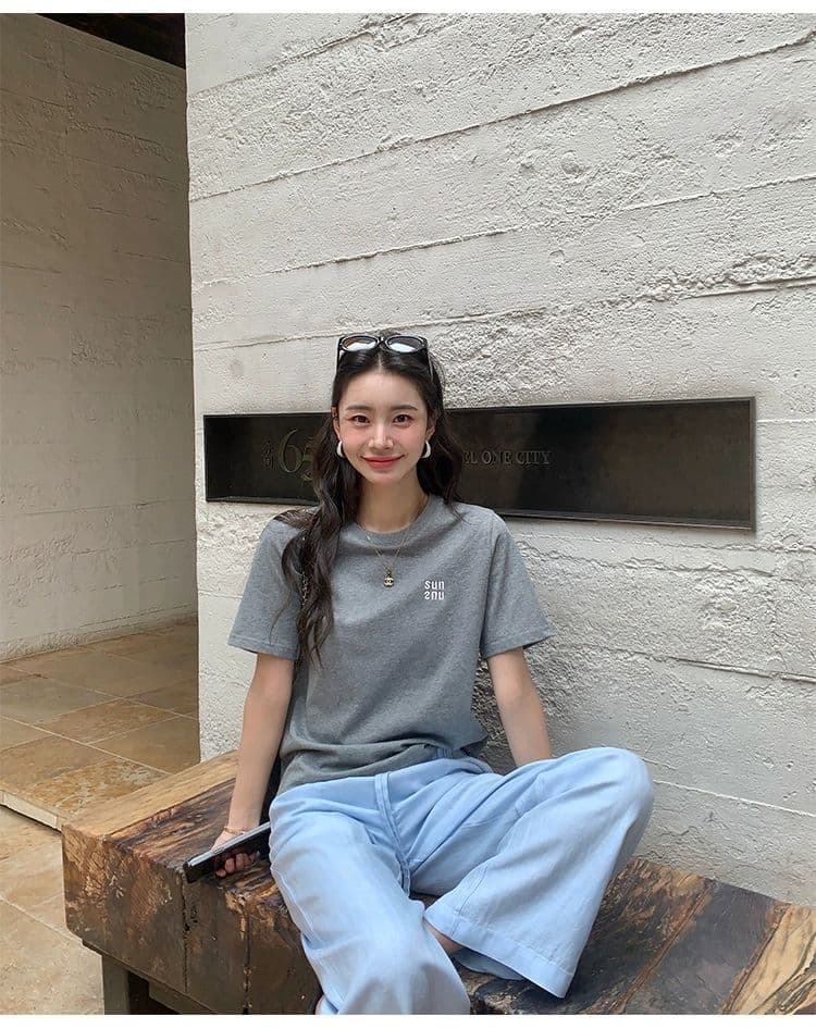 2026 섹션 하이웨이스트 도루 센스 모통이 칼 바지 여성 여름 얇은 스타일 루즈핏 캐주얼 와이드 레그 팬츠 아마 풍선 바지 상세 이미지 31