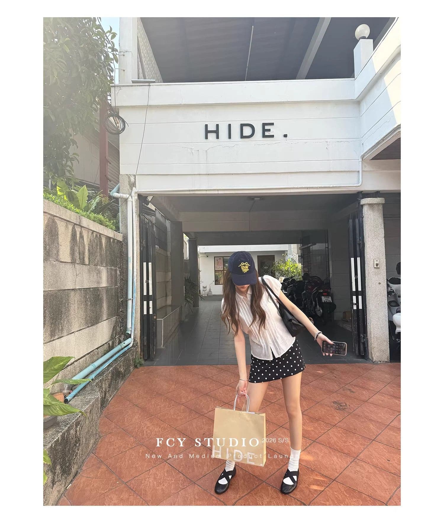 도트 무늬 휴일 레트로 도트 무늬 타이트 스커트 미니 스커트 여성 여름 하이웨이스트 한 마디 품격 출퇴근 반신 스커트 상세 이미지 36
