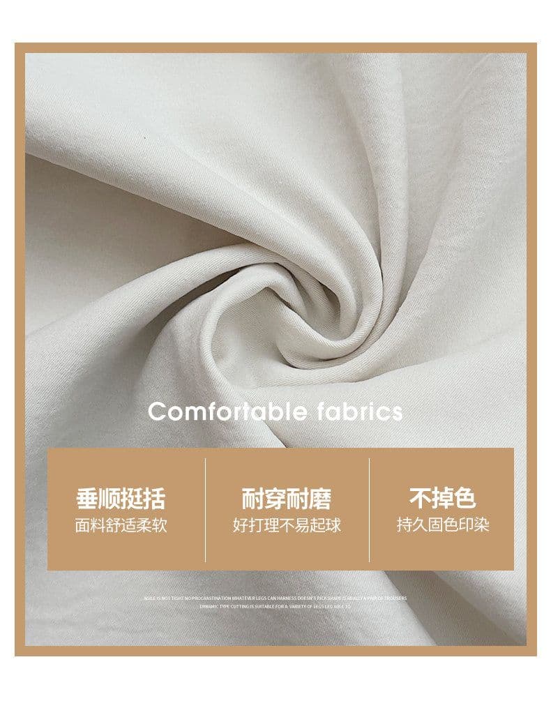 3 차원 허리 파란색 하트 자수 워크웨어 팬츠 여성 여름 2026 새로운 하이웨이스트 캐주얼 와이드 레그 팬츠 작은 키 속도 건조한 상세 이미지 6