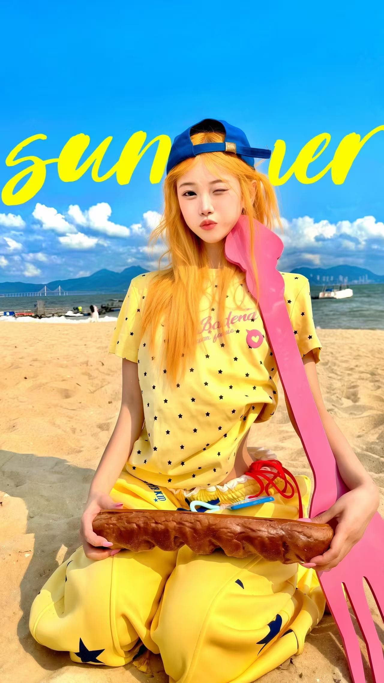 벨트 장식품 아메리칸 높음 거리 별 넓은 다리 웨이 바지 여성 여름 2026 루즈핏 캐주얼 운동 스트리트 댄스 바지 이미지 5