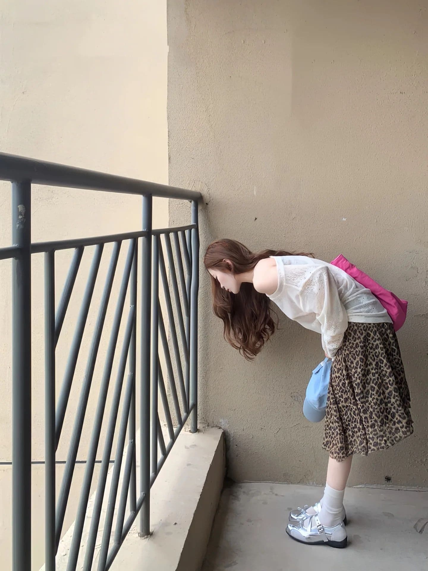 한 부서 패션 품격 프릴 작은 대중 반신 스커트 여성 여름 새로운 레트로 연령 감소 다용도 레오파드 무늬 치마 쉬폰 상세 이미지 5