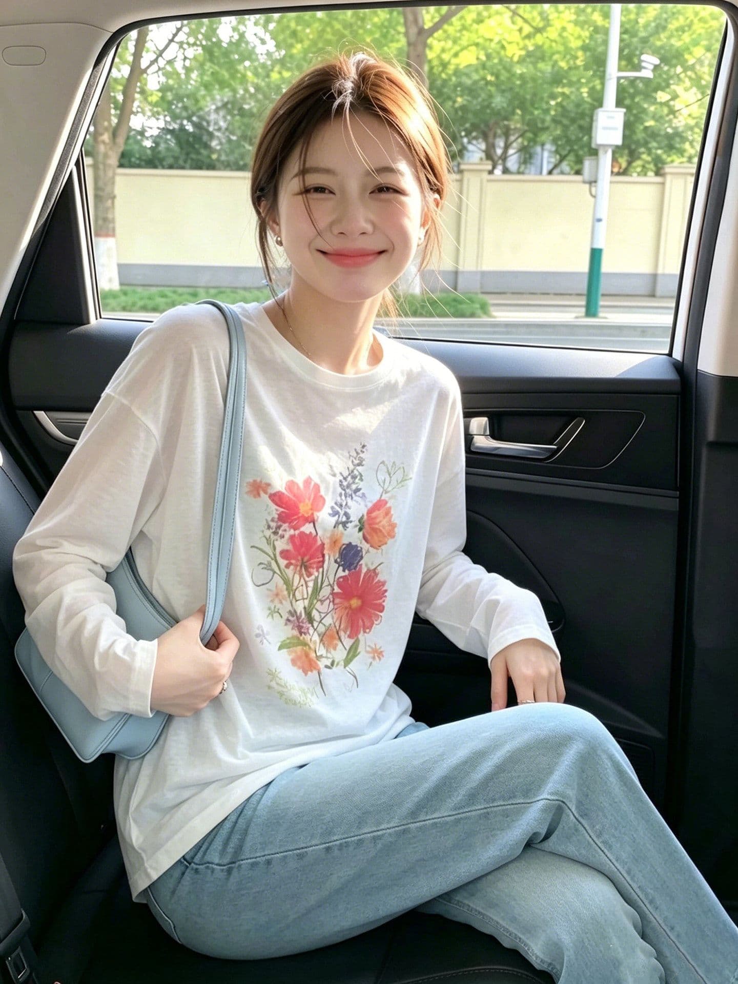 165g 라이 경기 서울 느슨함 센스 여름 화이트 얇고 가벼운 블라우스 여성 한 부서 통기성 긴팔 루즈핏 맨위 상세 이미지 2