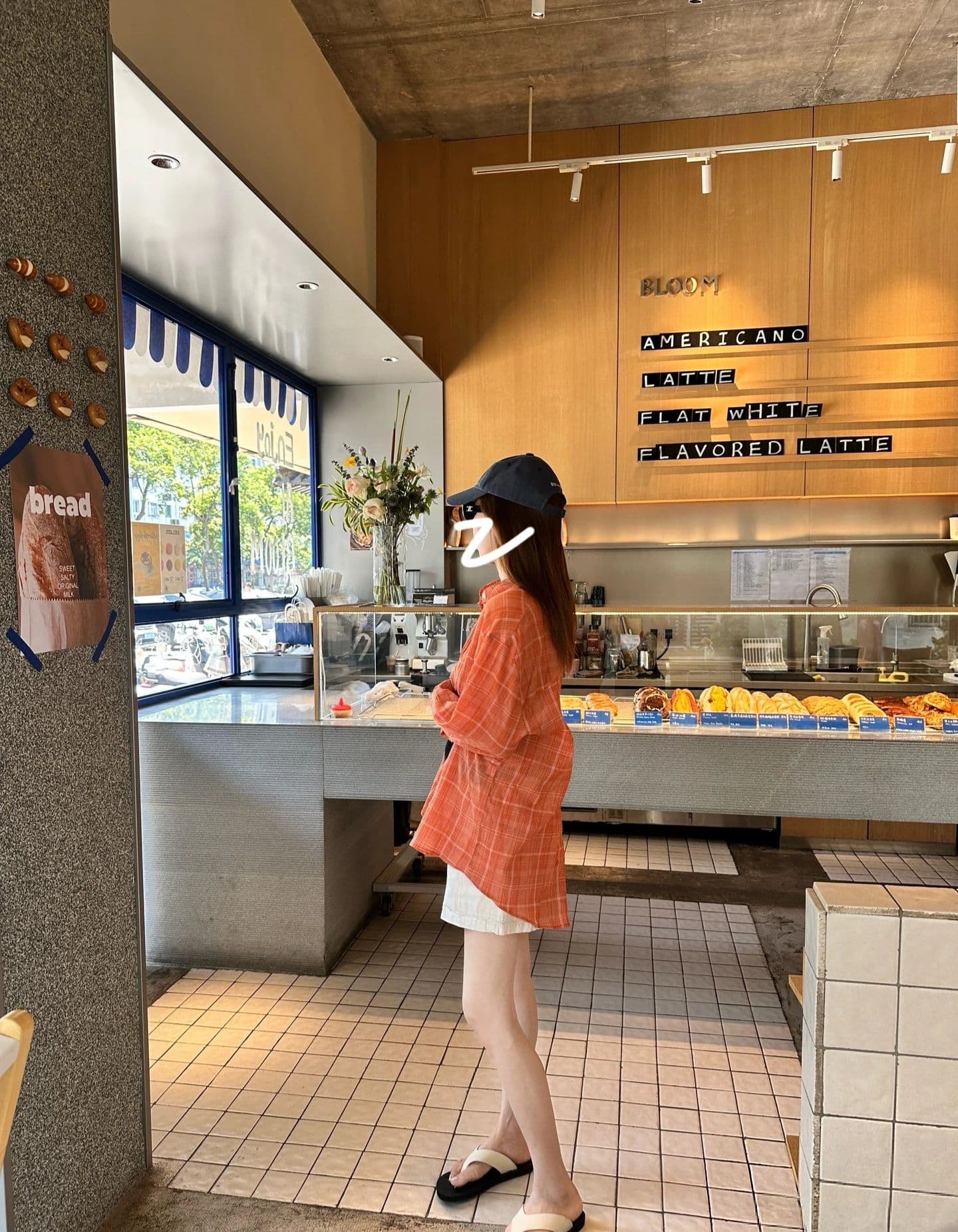 느긋한 바람 루즈핏 스택 착용 주황색 색상 격자 무늬 셔츠 여성 의류 2026 새로운 배색 통기성 자외선 차단 셔츠 얇은 코트 상세 이미지 5