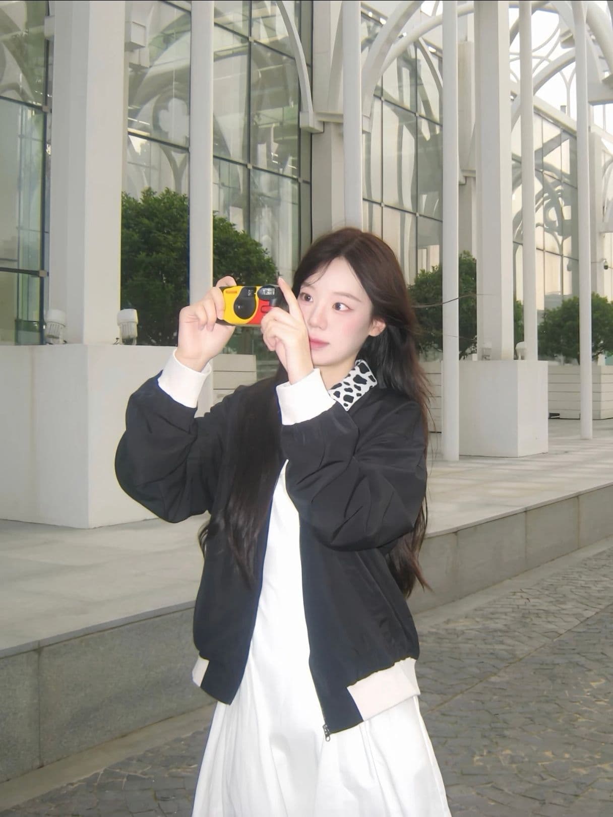 암소 곡물 폴로 칼라 패치워크 여성 코트 이른 가을 2026 새로운 루즈핏 캐주얼 자수 한 부서 쇼트 스타일 재킷 맨위 상세 이미지 8