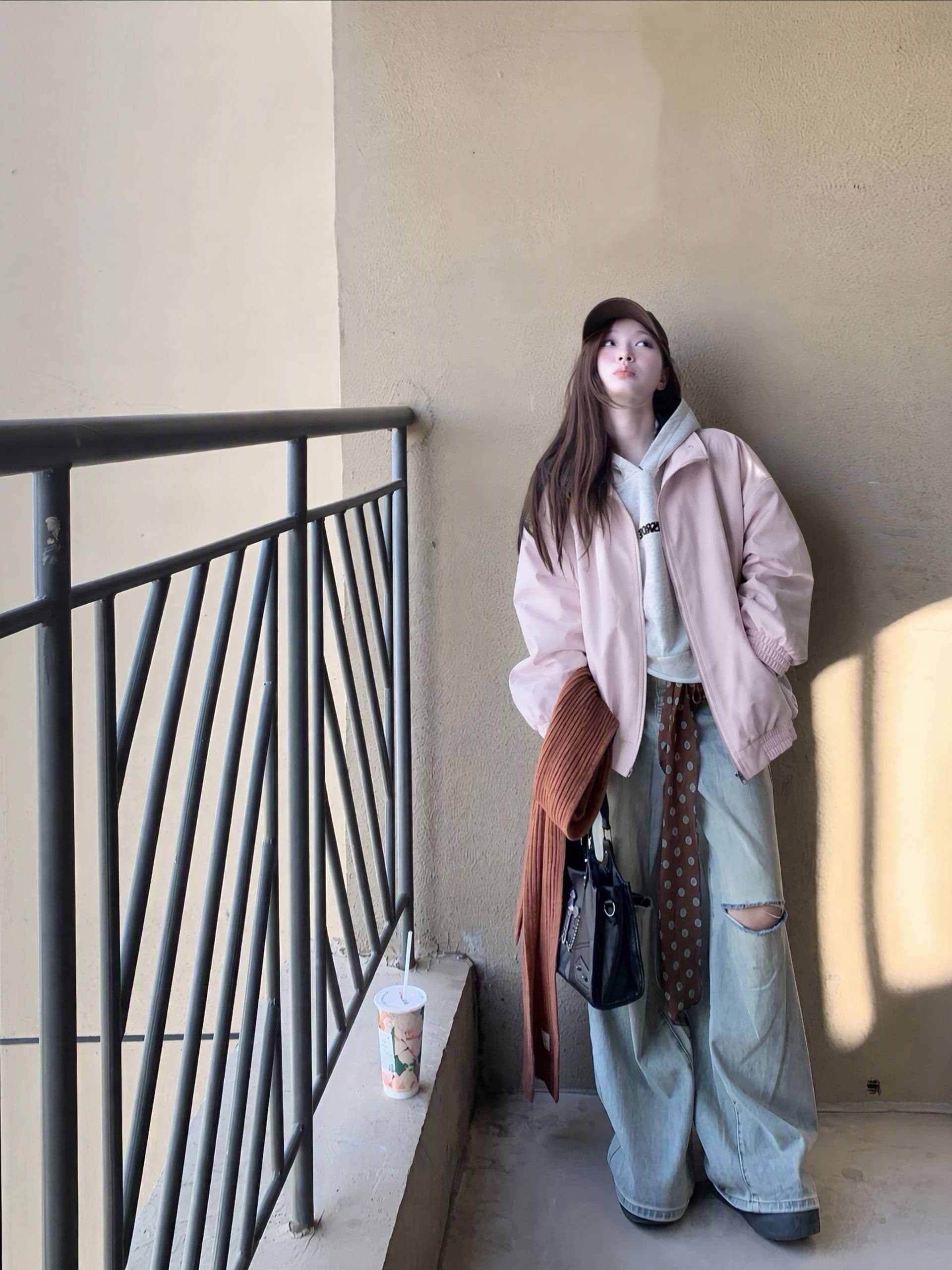 원본 1 ~보다 1 PU 가죽 커플 지불 스탠드 칼라 새로운 재킷 방수 방풍 캐주얼 다용도 재킷 트렌디 상세 이미지 9