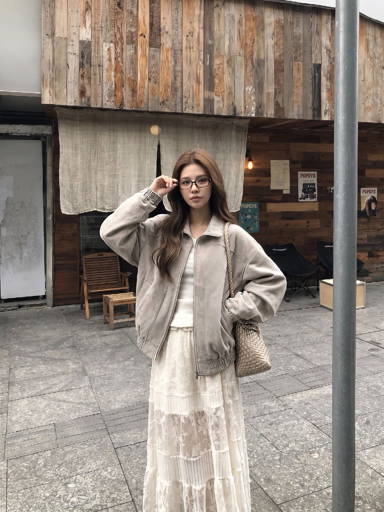 원본 1 ~보다 1 PU 가죽 커플 지불 스탠드 칼라 새로운 재킷 방수 방풍 캐주얼 다용도 재킷 트렌디 상세 이미지 8