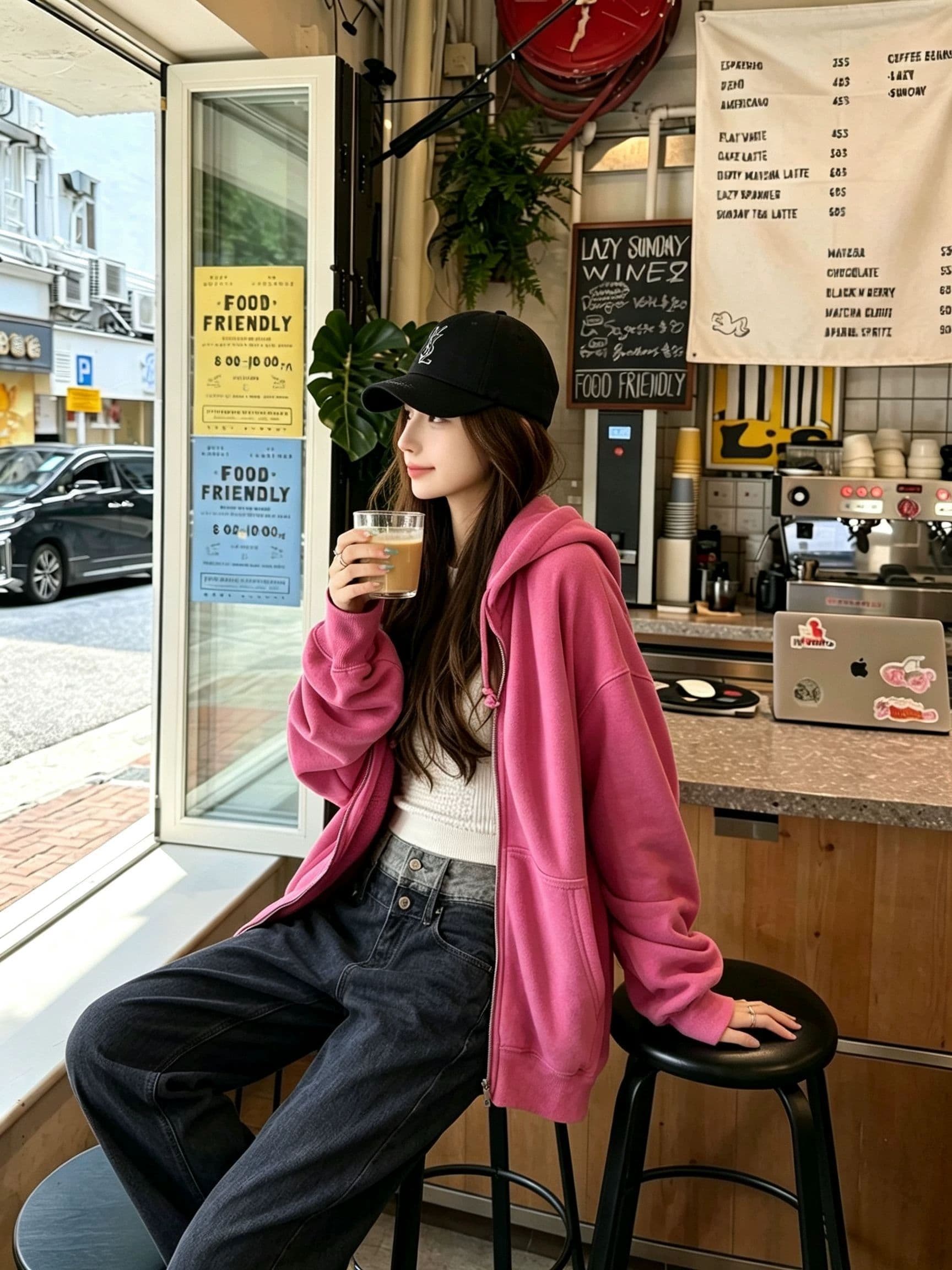 밤나무 코코아 bankelili 400g 무거운 사설 서비스 재킷 장기 지배 높음 그램 무거운 후드티 까마귀 상세 이미지 5