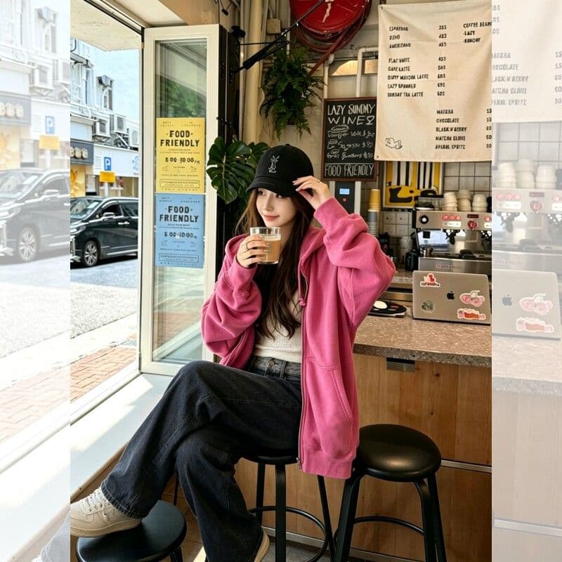 밤나무 코코아 bankelili 400g 무거운 사설 서비스 재킷 장기 지배 높음 그램 무거운 후드티 까마귀 상세 이미지 9