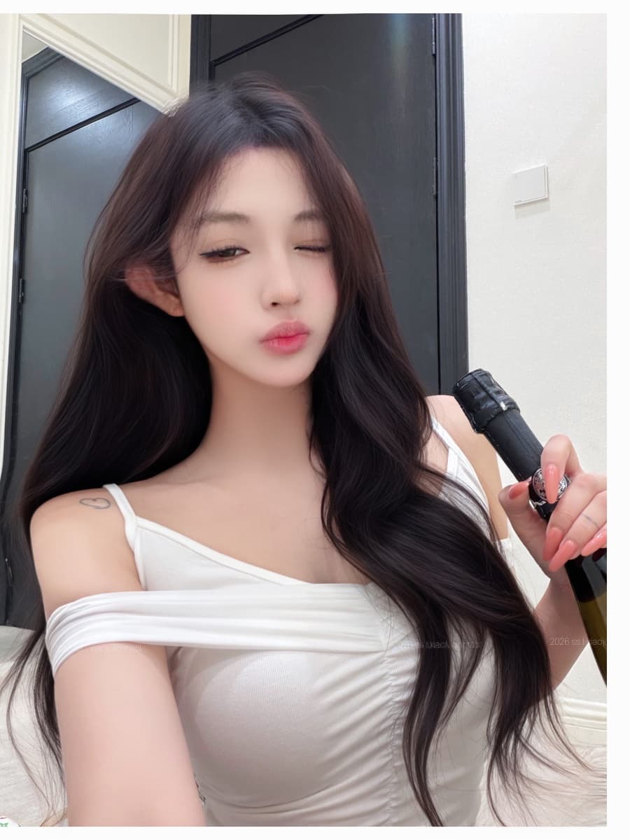 실사 정가 순수한 욕망 오프숄더 망사 패치워크 오프숄더 주름 올인원 핫걸 슬립 맨위 상세 이미지 15