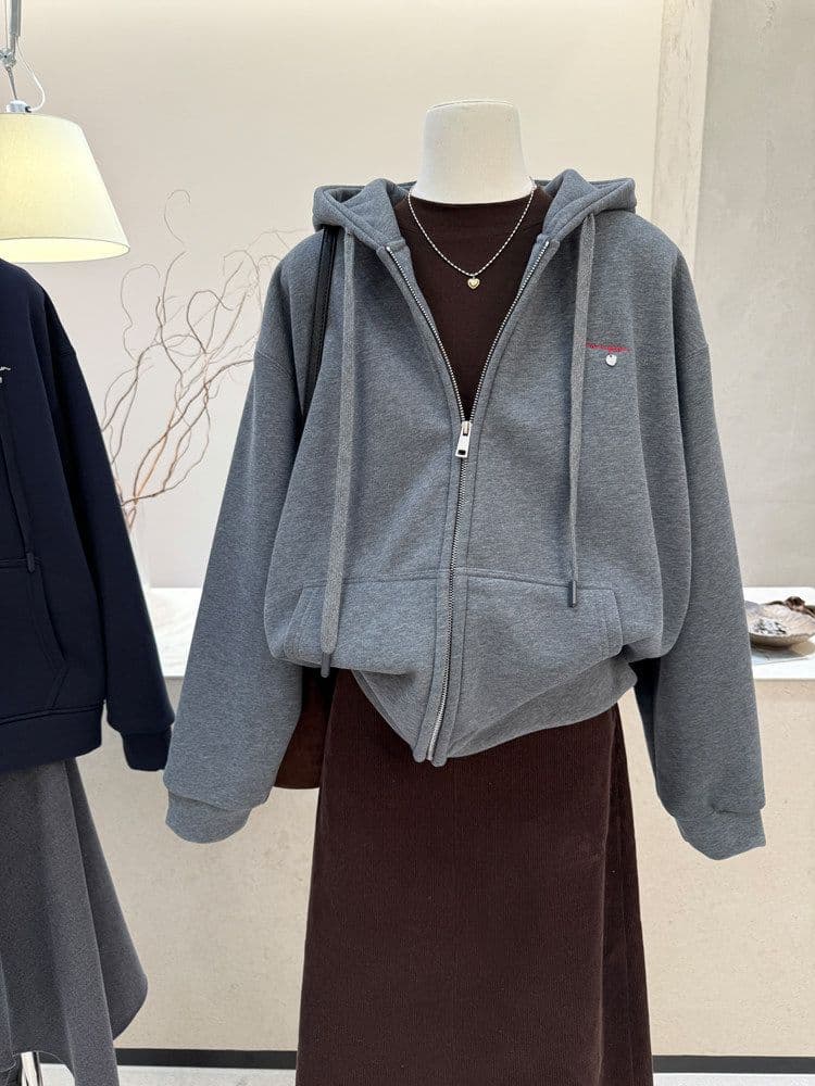 아메리칸 레트로 핫걸 비스듬한 칼라 오프숄더 프린트 루즈핏 후드티 여성 상세 이미지 1