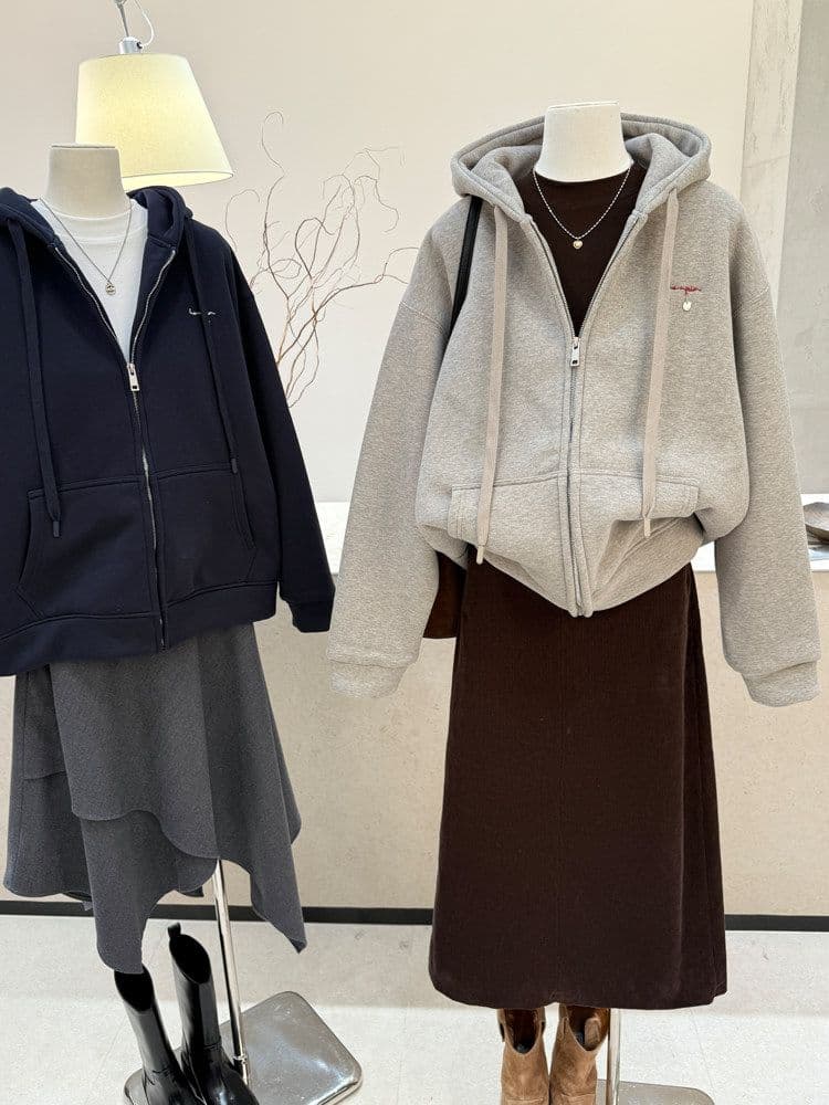 아메리칸 레트로 핫걸 비스듬한 칼라 오프숄더 프린트 루즈핏 후드티 여성 상세 이미지 11