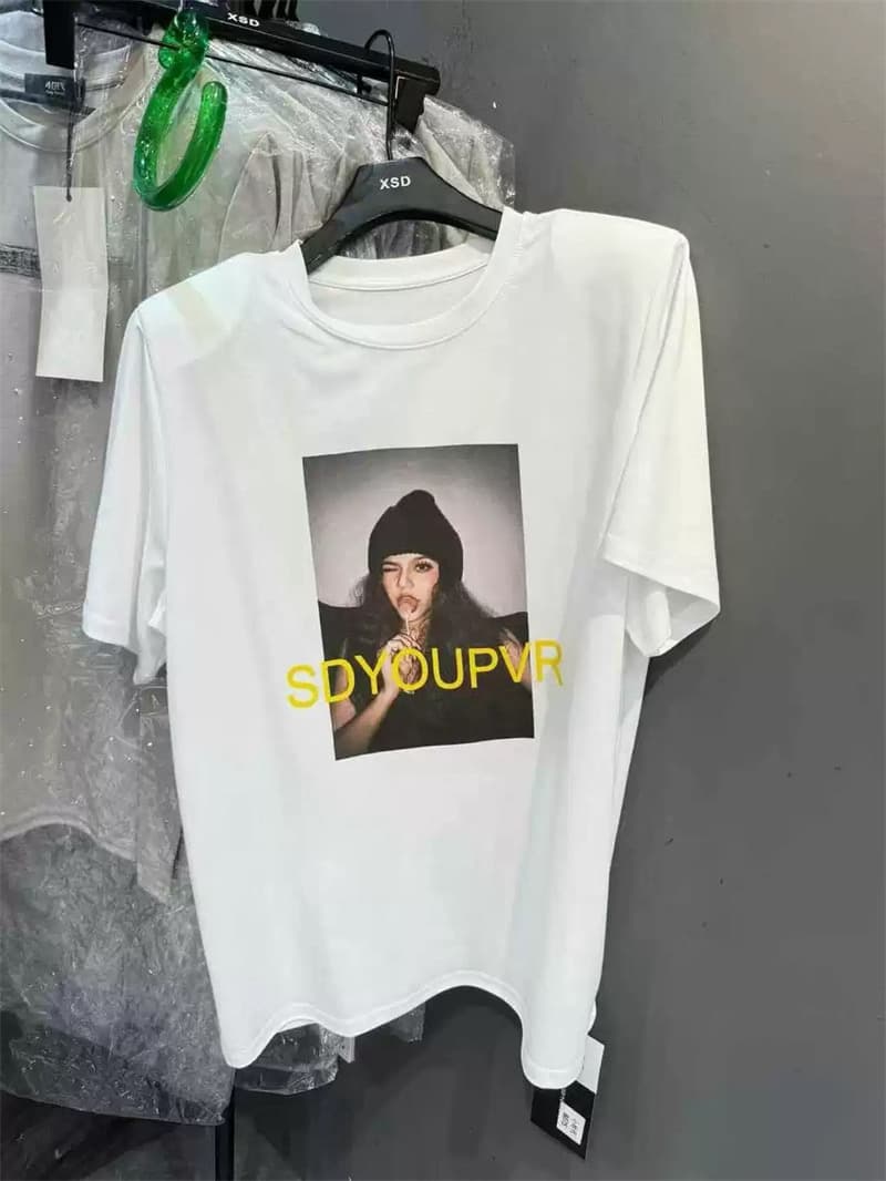 여름 새로운 아메리칸 루즈핏 다용도 프린트 반팔 티셔츠 여성 상세 이미지 1