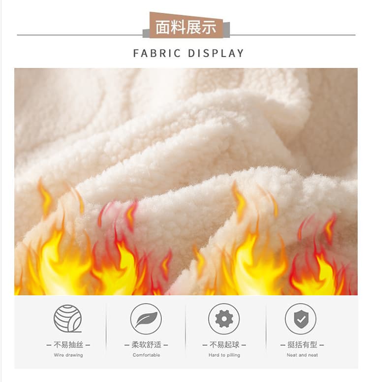 실사 가을 겨울 레트로 Chic 보온 양털 베스트 조끼 여성 고급 센스 양면 착용 민소매 조끼 재킷 상세 이미지 5